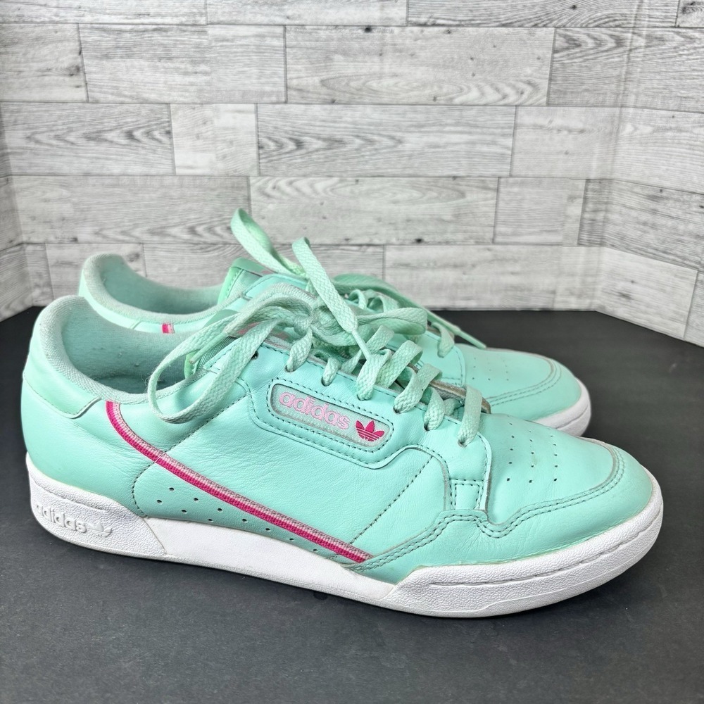 Adidas Originals Men's size 10 Continental 80 Ice Mint Green Athletic Shoes‎